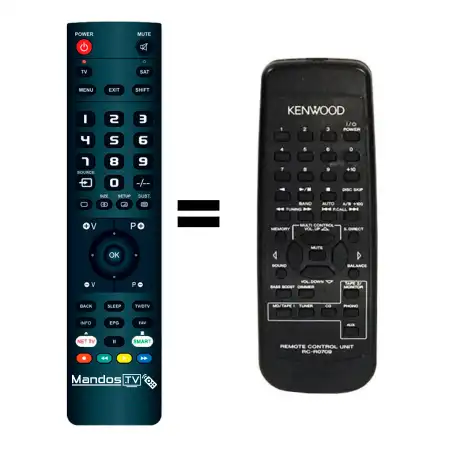 Mando a distancia original de KENWOOD KRF-A4030