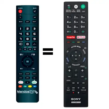 Mando a distancia original de SONY KD-55XE8588/AEP