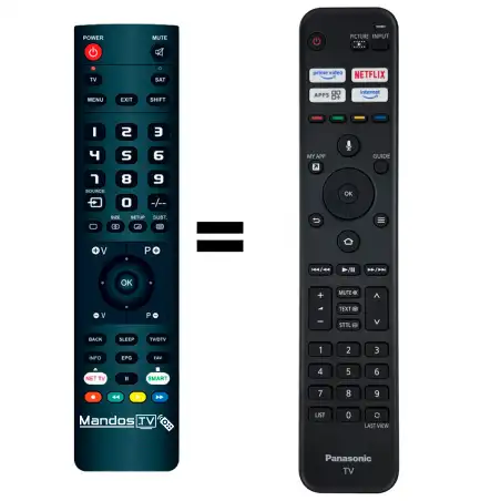 Mando a distancia PANASONIC RC740E