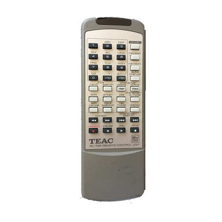 Mando a distancia TEAC RC-725