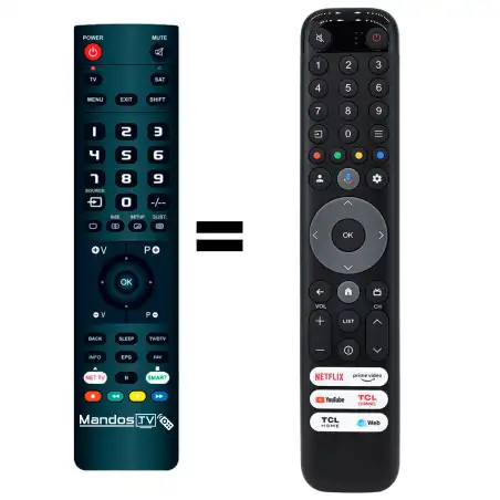 Mando a distancia original de TCL 75P745