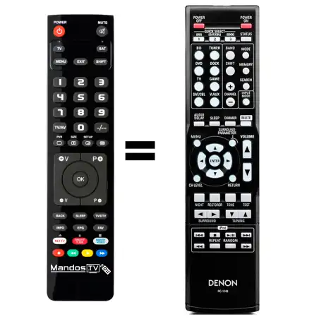 Mando a distancia original de Denon RC-1149