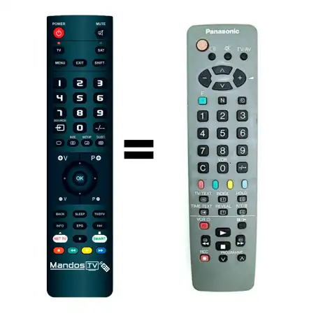 Mando a distancia original de Panasonic EUR511300