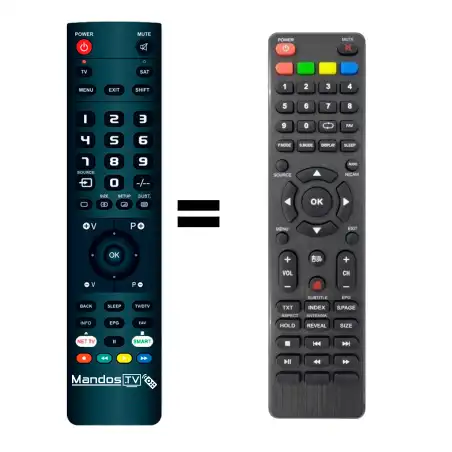 Mando a distancia original de Graetz GR22E2300