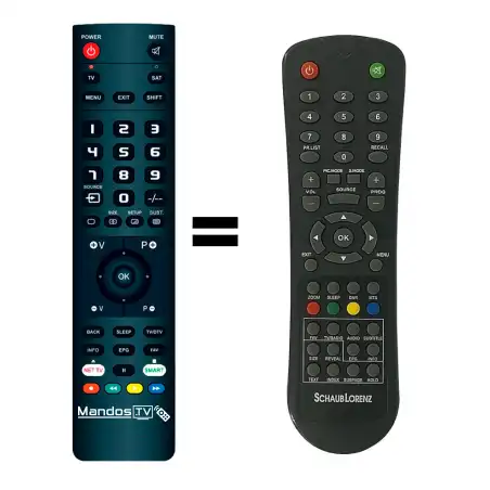 Mando a distancia original de Schaub Lorenz LT154-110DB2