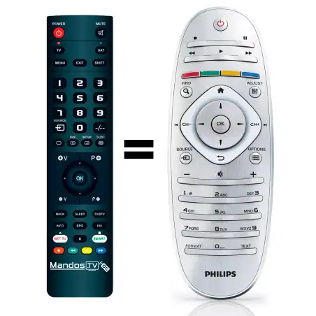 Mando a distancia original de PHILIPS 32PDL7906M/08