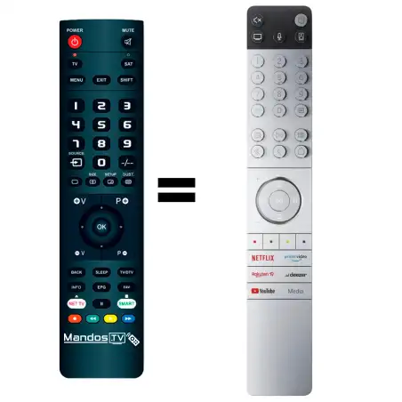 Mando a distancia original de WE. BILD-C.32_BASALT-GREY