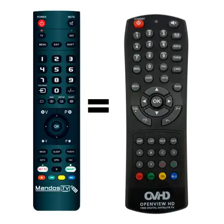 Mando a distancia OVHD DSD4139