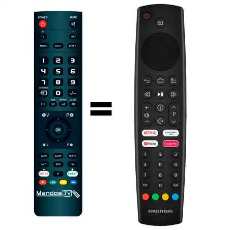 Mando a distancia GRUNDIG 43VOE