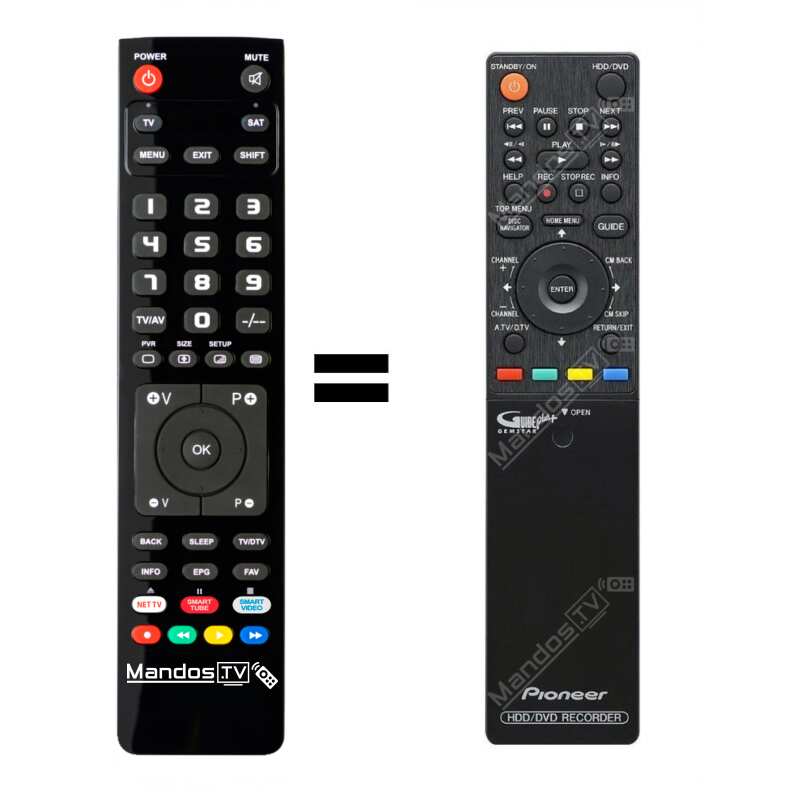 Re-Flix Superior Light - Telecomando 4 In 1, Adatto Per SAT/DTT - 7