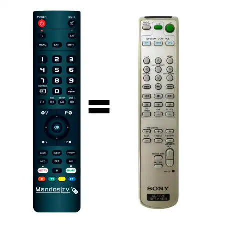 Mando a distancia original de SONY RM-J11