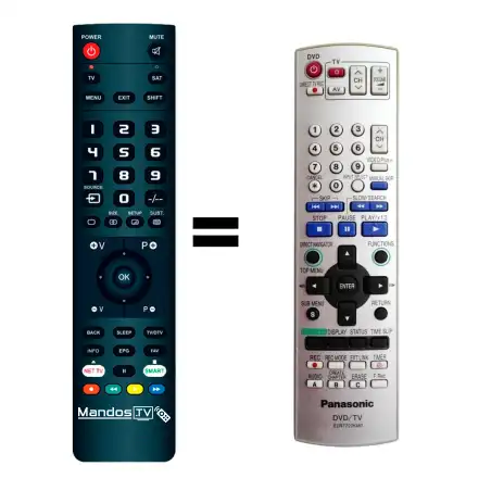 Mando a distancia original de Panasonic EUR7720KM0