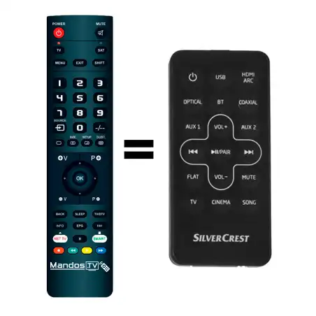 Mando a distancia SILVERCREST SSBS-36-A1