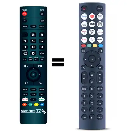 Mando a distancia original de Hisense ERF2M36H(0011)