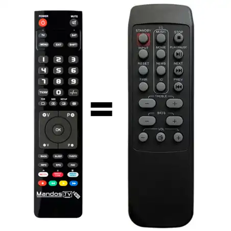 Mando a distancia CRYSTAL-AUDIO CASB240