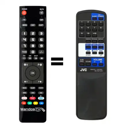 Mando a distancia original de JVC RM-RXP1010