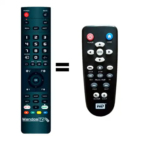 Mando a distancia WESTERN DIGITAL WD ELEMENTS PLAY