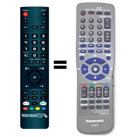 Mando a distancia original de Panasonic N2QAKB000022