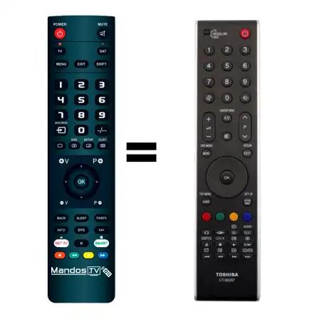 Mando a distancia TOSHIBA 42C3530D