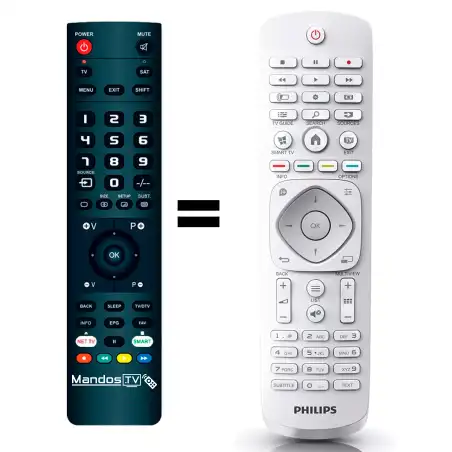 Mando a distancia original de PHILIPS 40PFK6609/12