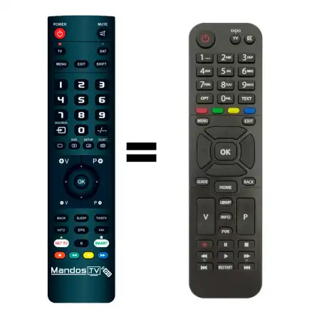 Mando a distancia original de M7 MZ-103