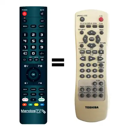 Mando a distancia original de Toshiba SE-R0069