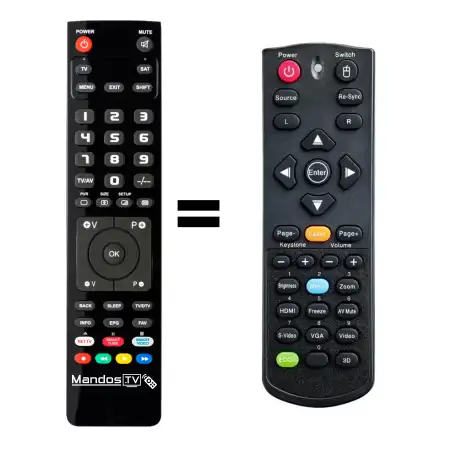 Mando a distancia original de Optoma VDHDNL (V1)