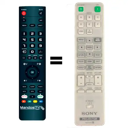 Mando a distancia original de SONY VPL-FX500L