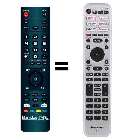 Mando a distancia original de Panasonic TX-48JZ1000B