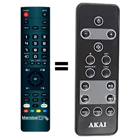 Mando a distancia original de AKAI HT993