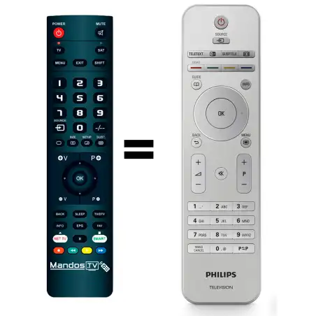 Mando a distancia original de PHILIPS 42PES0001D/10