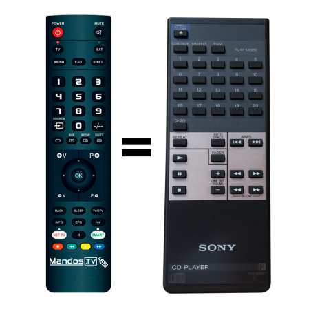 SONY Mandos para DVD e HIFI  Comprar Mando SONY para DVD e HIFI