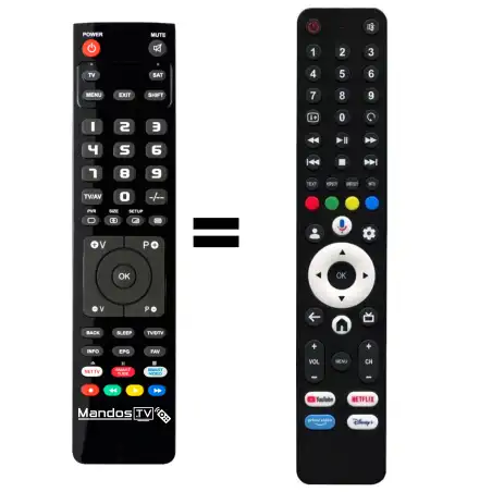 Mando a distancia SELECO TV6524UHD