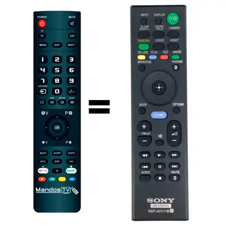 Mando a distancia original de SONY RMT-AH111B