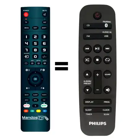 Mando a distancia original de PHILIPS BTM2460/12