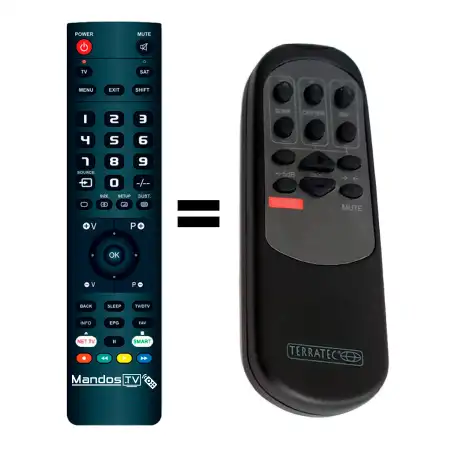 Mando a distancia original de Terratec HOME-ARENA-5.1