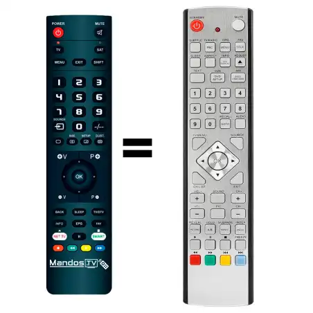 Mando a distancia original de Terris LEDTV2222