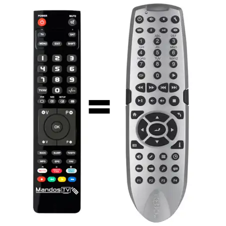 Mando a distancia original de Mede8er MED1000X-3DW