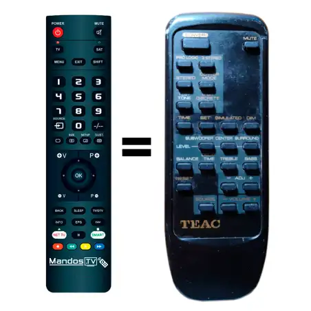 Mando a distancia original de Teac/teak RC-769