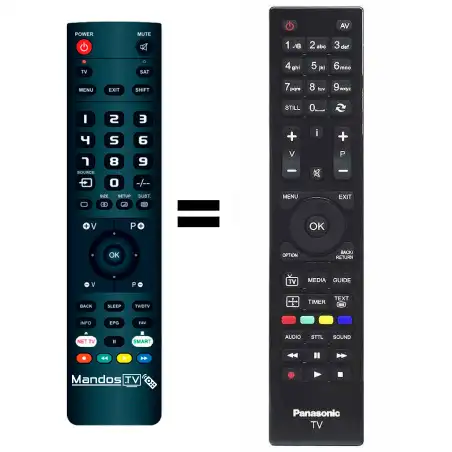 Mando a distancia original de PANASONIC TX-32A300E