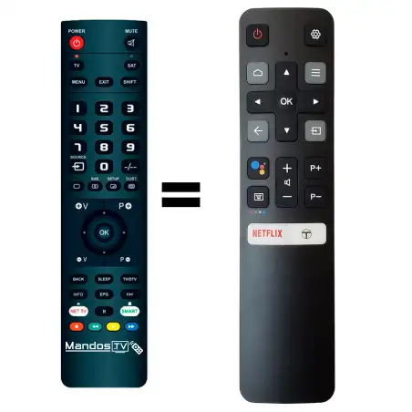 Mando a distancia original de TCL RC802V-FUR4