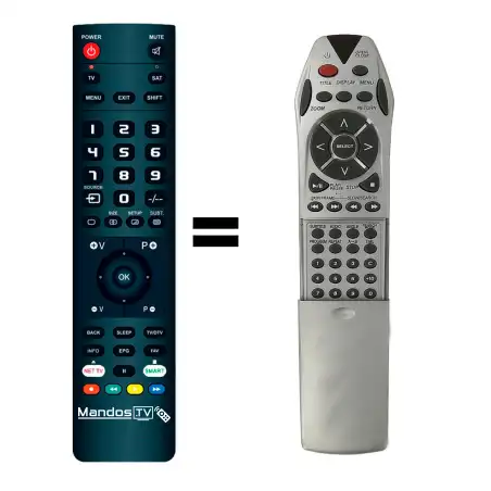 Mando a distancia original de Goodmans GDVD-218