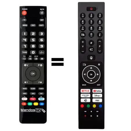Mando a distancia original de Vestel RC-45135T