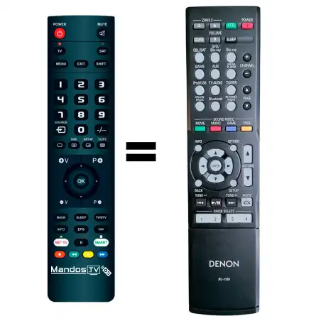 Mando a distancia original de Denon AVR-X1300W