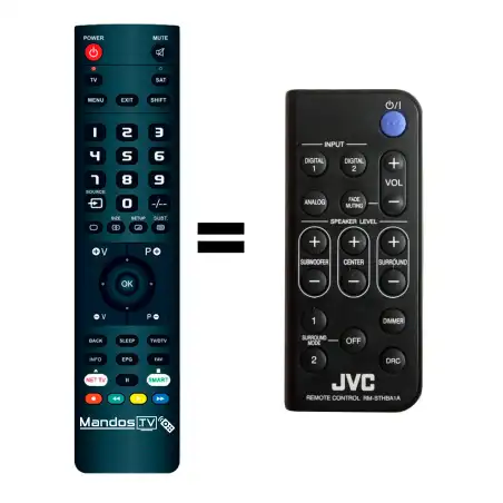 Mando a distancia original de JVC TH-BA1