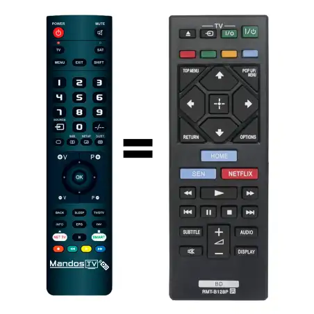 Mando a distancia original de SONY BDP-S7200