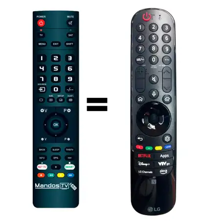Mando a distancia original de LG AKB76045106