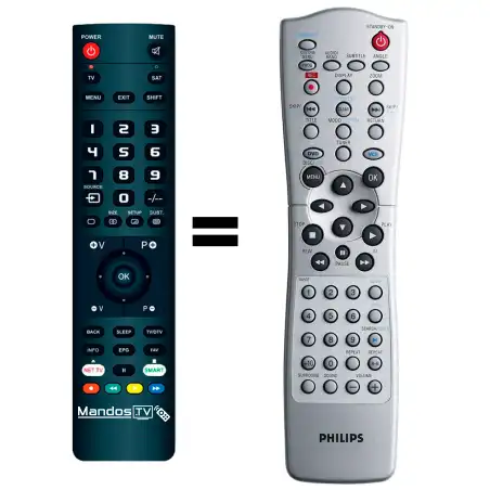 Mando a distancia PHILIPS MX5100VR