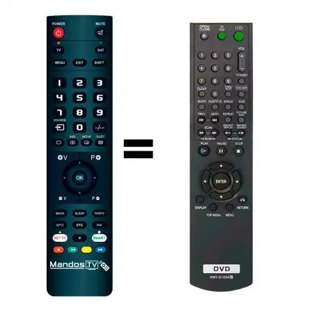 Mando a distancia original de SONY RMT-D155A