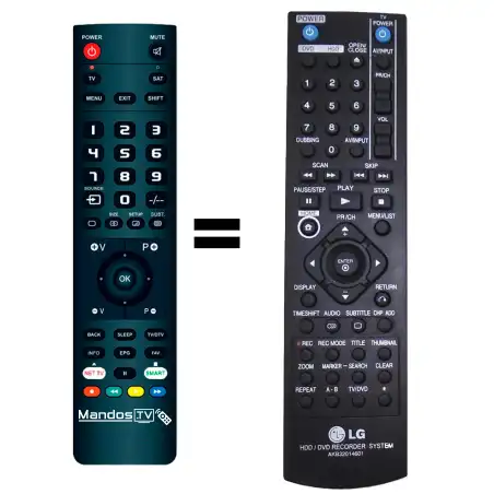 Mando a distancia original de LG RH266